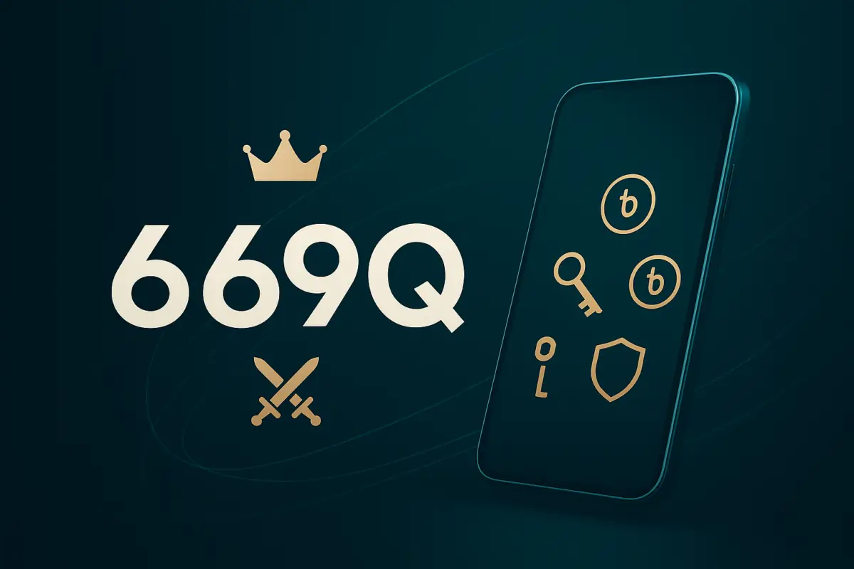 669Q (BD 669Q Games) 66 9q login and register screen shown on a phone with taka balance