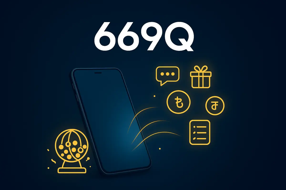 669Q (BD 669Q Games) app on a phone ৬৬৯কিউ register and login steps for Bangladesh