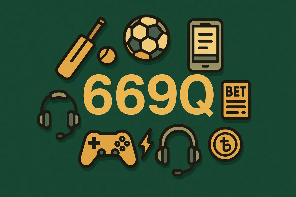 669Q (BD 669Q Games) sports Betting on a phone cricket and football odds with a bet slip
